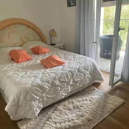 Pensjonat Etage Prive Dans Maison Chaleureuse Avec Piscine *
