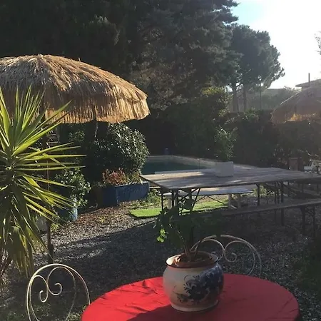 Pensjonat Etage Prive Dans Maison Chaleureuse Avec Piscine *